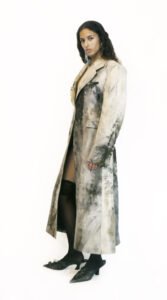 PRINTED WOOL SUIT COAT - Image 4