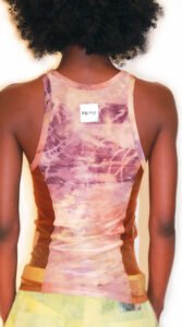 RAPPAZ FW 25-26 Métamorphose CORSET TANK TOP back