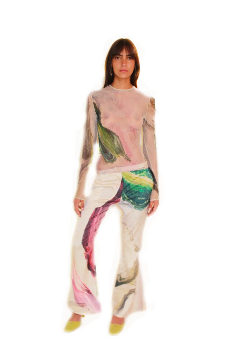 MESH TOP GEORGIA PRINT