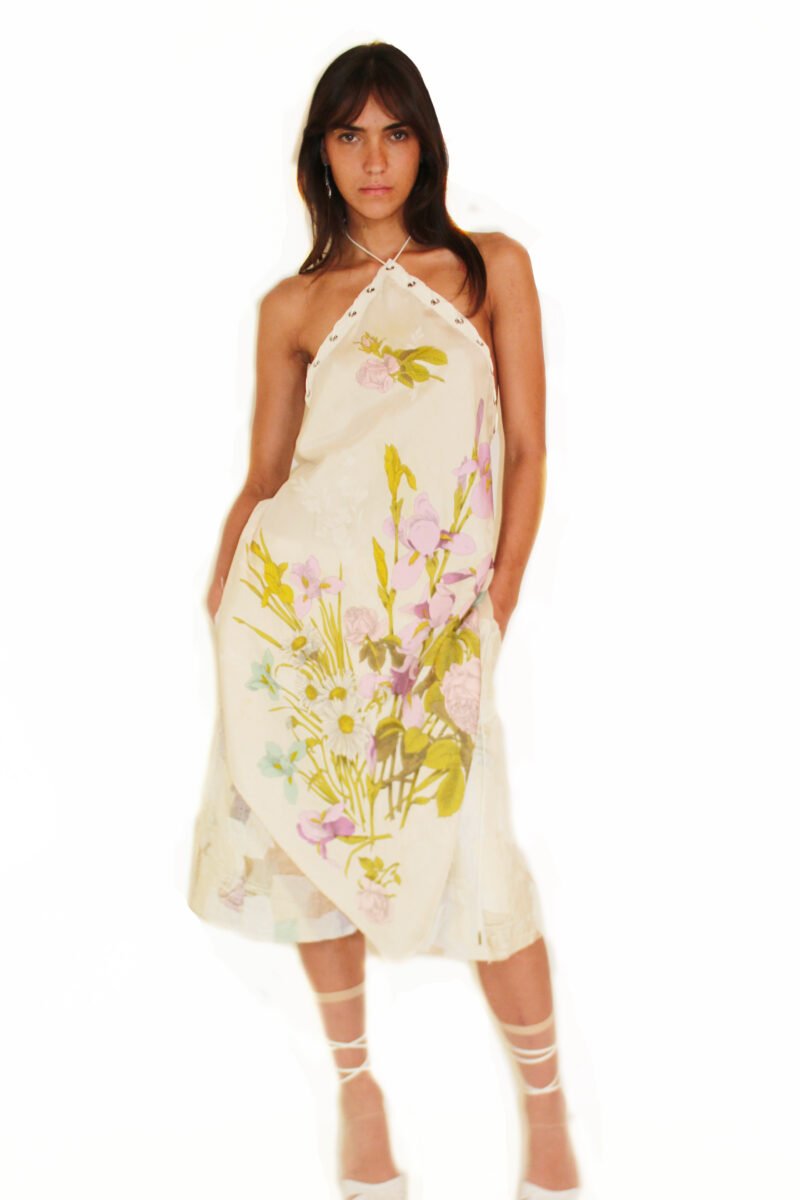 SCARF SILK TOP UPCYCLING