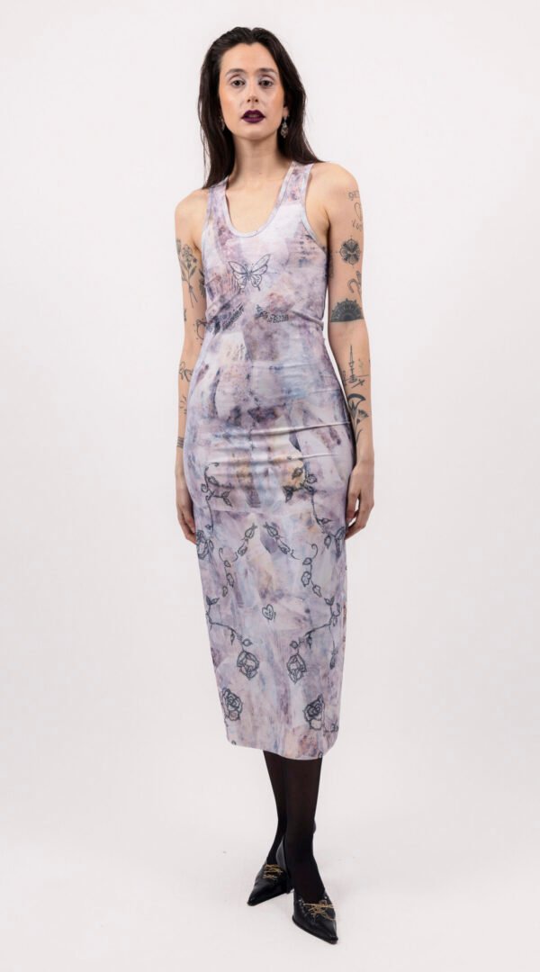 RAPPAZ - WOMEN - TANK DRESS TATTOO - front_closeUp