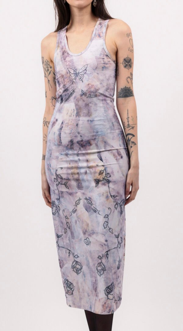 RAPPAZ - WOMEN - TANK DRESS TATTOO - front_closeUp