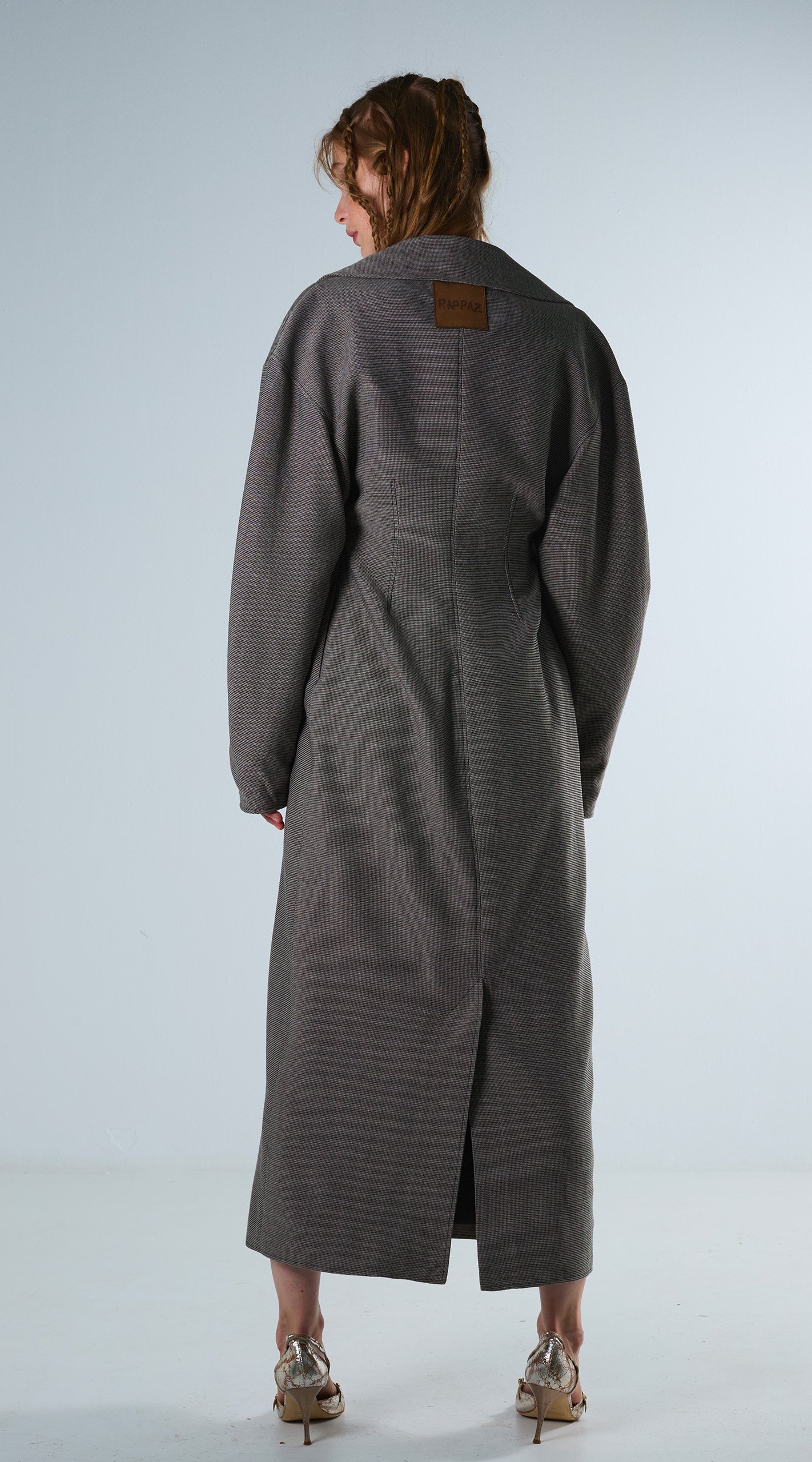 RAPPAZ - TULIP MEMORY - ROUNDED COAT - Back